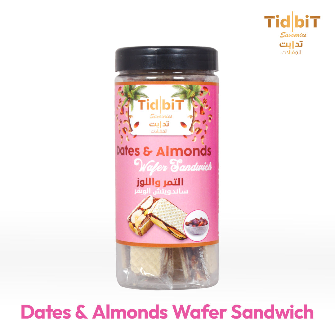 Tidbit Dates & Almonds Wafer Sandwich 165g