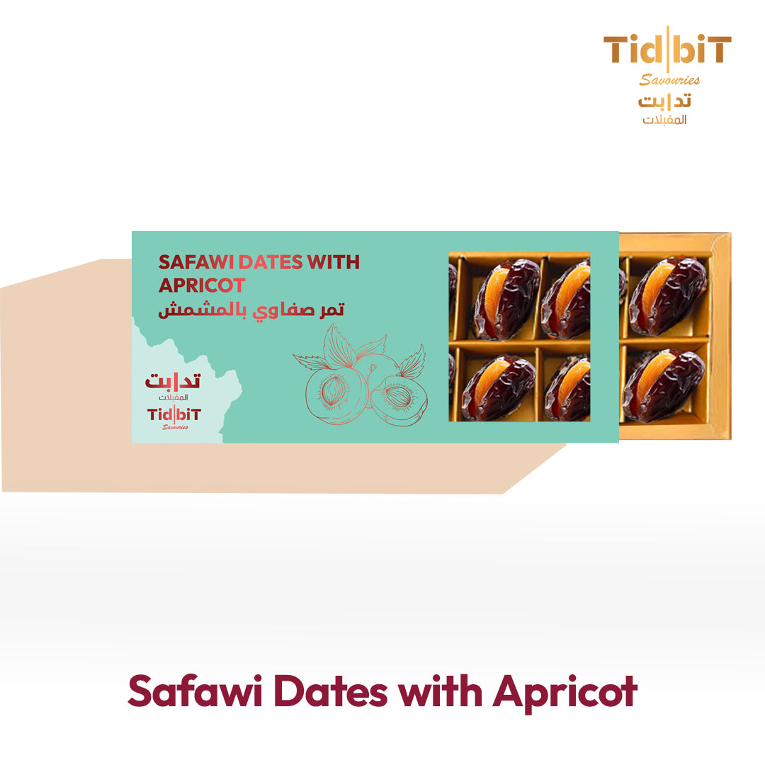 Tidbit Safawi Dates with Wet Apricot 240g